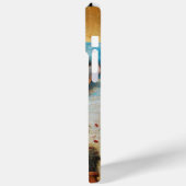 Coques Case-Mate iPhone MONOGRAMME ANGEL ANNONCIAIRE, Parchemin Brown (Verso / Gauche)