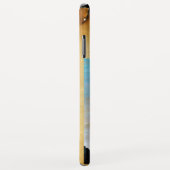 Coques Case-Mate iPhone MONOGRAMME ANGEL ANNONCIAIRE, Parchemin Brown (Dos/Droite)