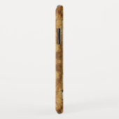 Coques Case-Mate iPhone MONOGRAMME ANGEL DE L'ANNONCE, Parchemin (Dos/Droite)