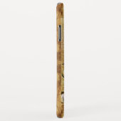 Coques Case-Mate iPhone MONOGRAMME ANGEL DE L'ANNONCE, Parchemin (Dos/Droite)