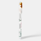 Coques Case-Mate iPhone Monogramme Aquarelle Airy Floral Art Personnalisé (Verso / Droite)