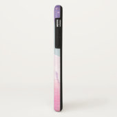 Coques Case-Mate iPhone Monogramme Aquarelle Brush Strots (Dos/Gauche)