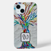 Coques Case-Mate iPhone Monogramme Arbre de Vie Mosaïque (Verso)