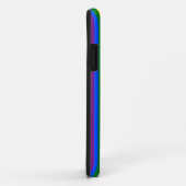 Coques Case-Mate iPhone Monogramme arc-en-ciel (Dos/Droite)