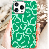 Coques Case-Mate iPhone Monogramme Arc-en-Jade