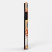 Coques Case-Mate iPhone Monogramme Art Déco Egée Été Radiant Mandala (Dos/Droite)