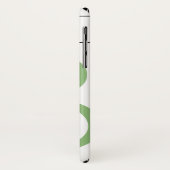 Coques Case-Mate iPhone Monogramme B Lavande Eucalyptus (Dos/Gauche)