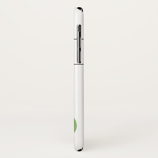 Coques Case-Mate iPhone Monogramme B Lavender Eucalyptus avec libellule (Dos/Gauche)