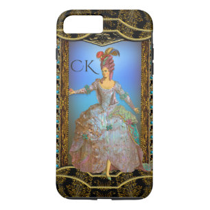 Coques Pour iPhone Monogramme baroque chic de plaisir français plus