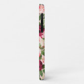 Coques Case-Mate iPhone Monogramme belle et classe florale Rose (Dos/Gauche)