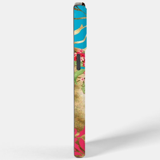 Coques Case-Mate iPhone Monogramme Birdcage Oiseau Damask (Verso / Droite)