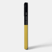 Coques Case-Mate iPhone Monogramme Black & Gold Girly Plutôt Initiale (Verso / Gauche)