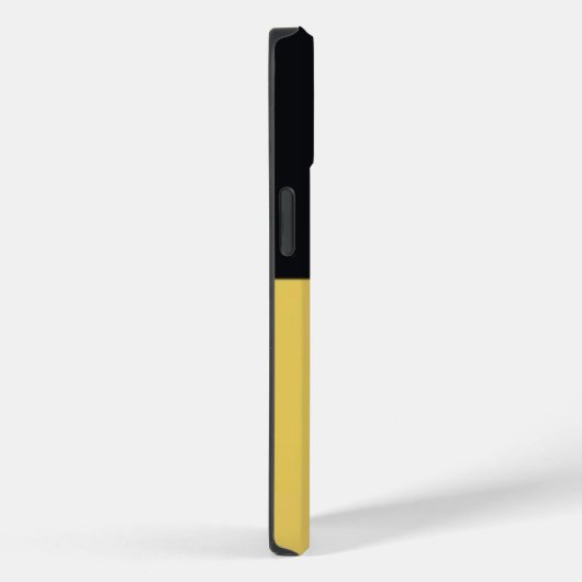 Coques Case-Mate iPhone Monogramme Black Gold & Girly Plutôt Initiale (Verso / Droite)