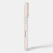Coques Case-Mate iPhone Monogramme Blush rose Grey Typographie Or Coeur (Verso / Droite)