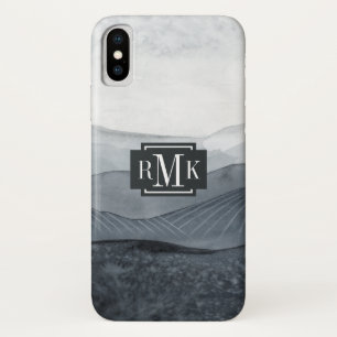 Case-Mate iPhone Case Monogramme Blustering Grey Valley