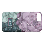 Coques Case-Mate iPhone Monogramme | Bonheur des Plantes | Grow Harvest Lo (Dos (Horizontal))