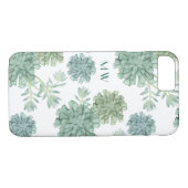 Coques Case-Mate iPhone Monogramme | Bonheur des Plantes | Motif réussi (Dos (Horizontal))