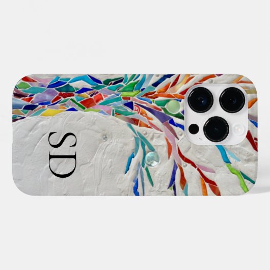 Coques Case-Mate iPhone Monogramme Botanique (Verso (horizontal))