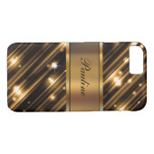 Coques Case-Mate iPhone Monogramme brillant (Dos (Horizontal))