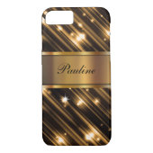 Coques Case-Mate iPhone Monogramme brillant (Dos)
