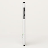 Coques Case-Mate iPhone Monogramme C Lavande Eucalyptus (Dos/Gauche)