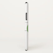 Coques Case-Mate iPhone Monogramme C Lavender Eucalyptus avec libellule (Dos/Droite)