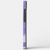 Coques Case-Mate iPhone Monogramme Camouflage Violet (Verso / Gauche)