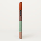 Coques Case-Mate iPhone Monogramme Carré couleur (Dos/Droite)