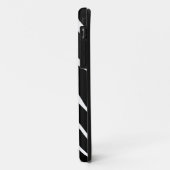 Coques Case-Mate iPhone Monogramme : Cas de zèbre (Dos/Gauche)