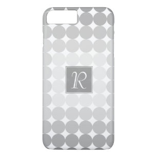 Case-Mate iPhone Case Monogramme Cercles Gris Moderne