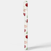 Coques Case-Mate iPhone Monogramme Cerises Aquarelle (Verso / Gauche)