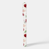 Coques Case-Mate iPhone Monogramme Cerises Aquarelle (Verso / Gauche)
