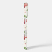 Coques Case-Mate iPhone Monogramme Cerises Aquarelle (Verso / Droite)