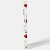 Coques Case-Mate iPhone Monogramme Cerises Aquarelle (Verso / Gauche)