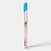 Coques Case-Mate iPhone Monogramme Cerisier Fleur Oiseau Chandelier iPhone (Verso / Gauche)