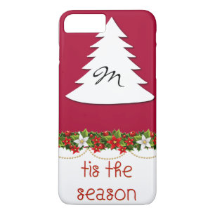Coque iPhone 7 Plus Monogramme C'Est La Saison Vacances Téléphone Case