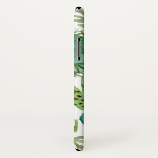 Coques Case-Mate iPhone Monogramme | Champ I Succulent (Dos/Droite)