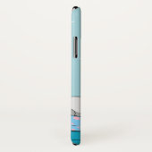 Coques Case-Mate iPhone Monogramme chats fantaisistes tendance moderne (Dos/Droite)