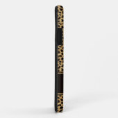 Coques Case-Mate iPhone monogramme chic de l'empreinte de léopard iPhone5 (Dos/Droite)