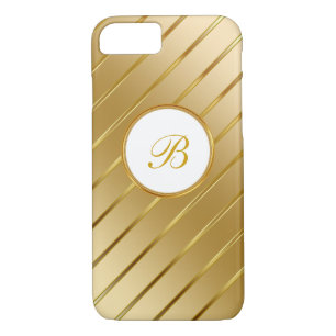 Coque Case-Mate Pour iPhone Monogramme chic d'or