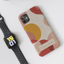 Monogramme circulaire Abstrait chic moderne