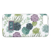 Coques Case-Mate iPhone Monogramme | Collection Plante de bonheur Pa Succu (Dos (Horizontal))