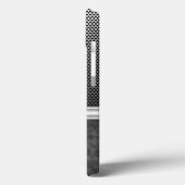 Coques Case-Mate iPhone Monogramme Cool Aspect Cuirassé (Verso / Gauche)