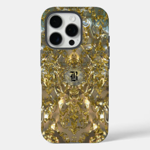 Coques iPhone 16 Pro Monogramme Copachatlin Damask
