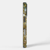 Coques Case-Mate iPhone Monogramme Copachatlin Damask (Verso / Droite)