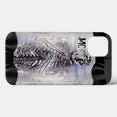 Coques Case-Mate iPhone Monogramme CyborgX de la récolte (Verso (horizontal))