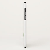 Coques Case-Mate iPhone Monogramme D Lavande Eucalyptus (Dos/Gauche)