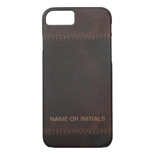 Case-Mate iPhone Case Monogramme d'affaires simili cuir