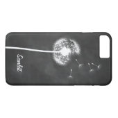Coques Case-Mate iPhone Monogramme Dandelion Chalkboard iPhone 7 Plus (Dos (Horizontal))