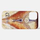 COQUES Case-Mate iPhone MONOGRAMME D'ANGE MOSAIC (Verso (horizontal))